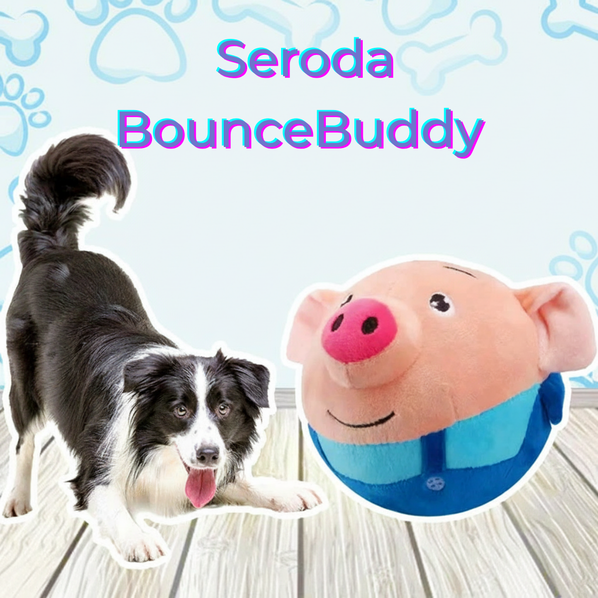 Seroda BounceBuddy™ – Interactief Speelmaatje voor Je Hond