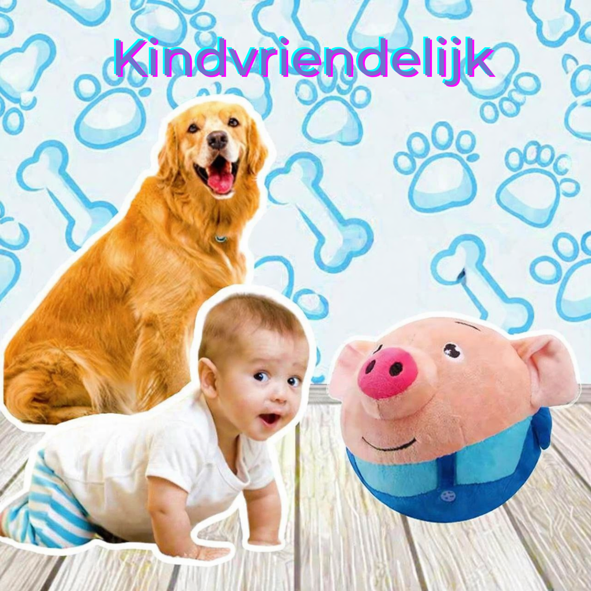 Seroda BounceBuddy™ – Interactief Speelmaatje voor Je Hond