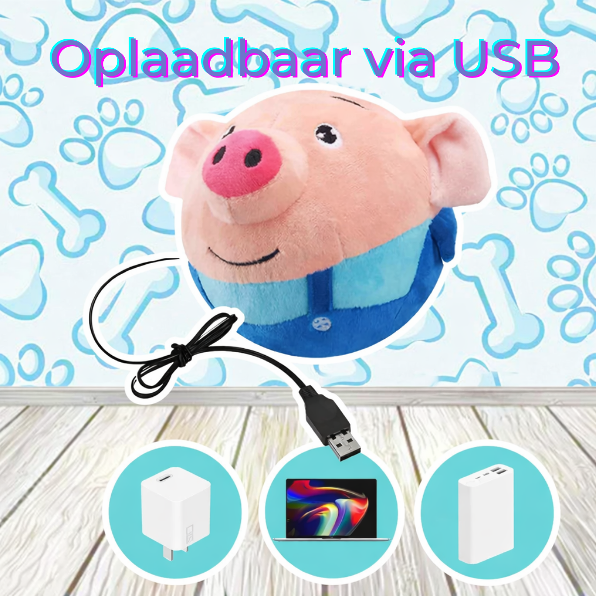 Seroda BounceBuddy™ – Interactief Speelmaatje voor Je Hond