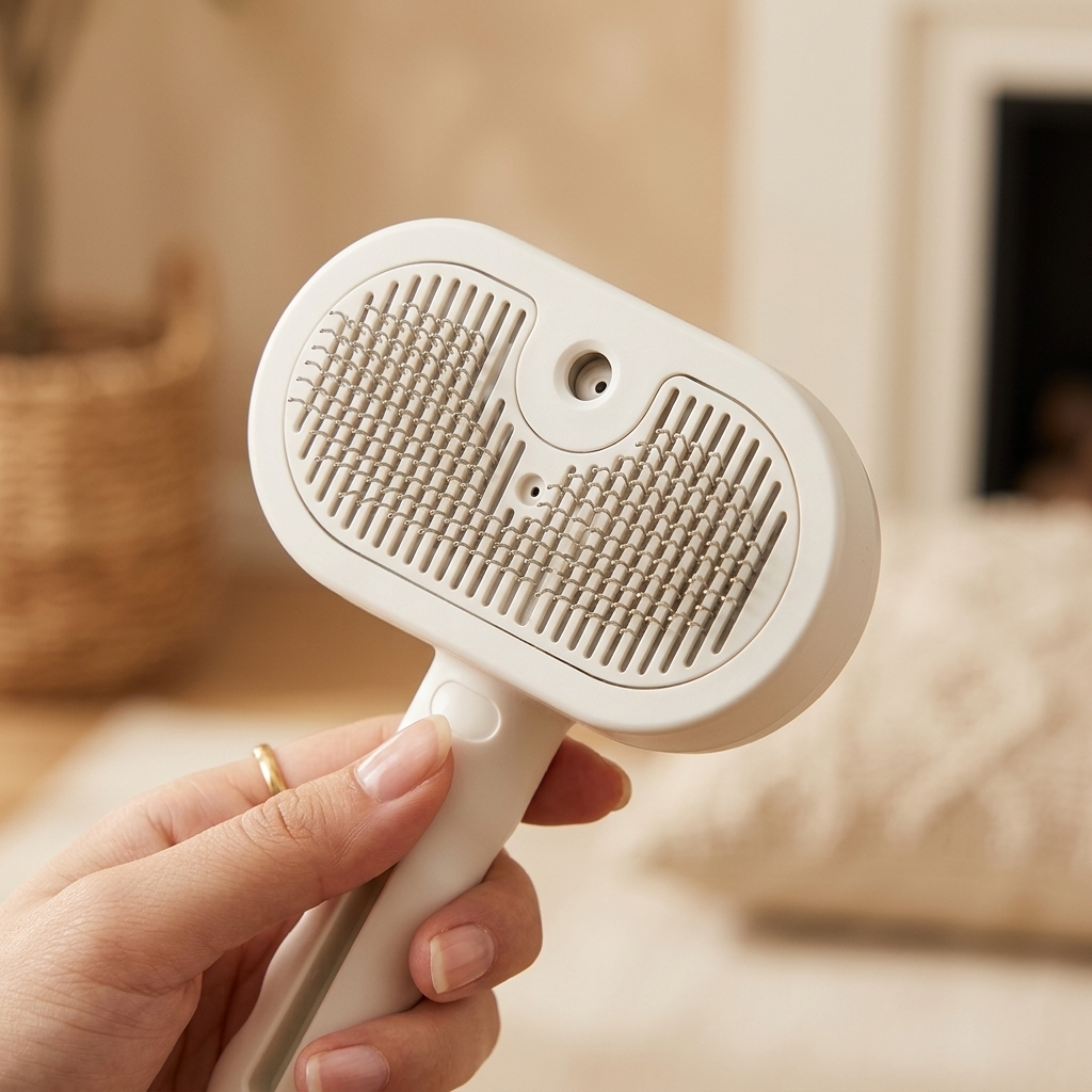 SteamPro | Professionele Vachtverzorgings Borstel voor Huisdieren
