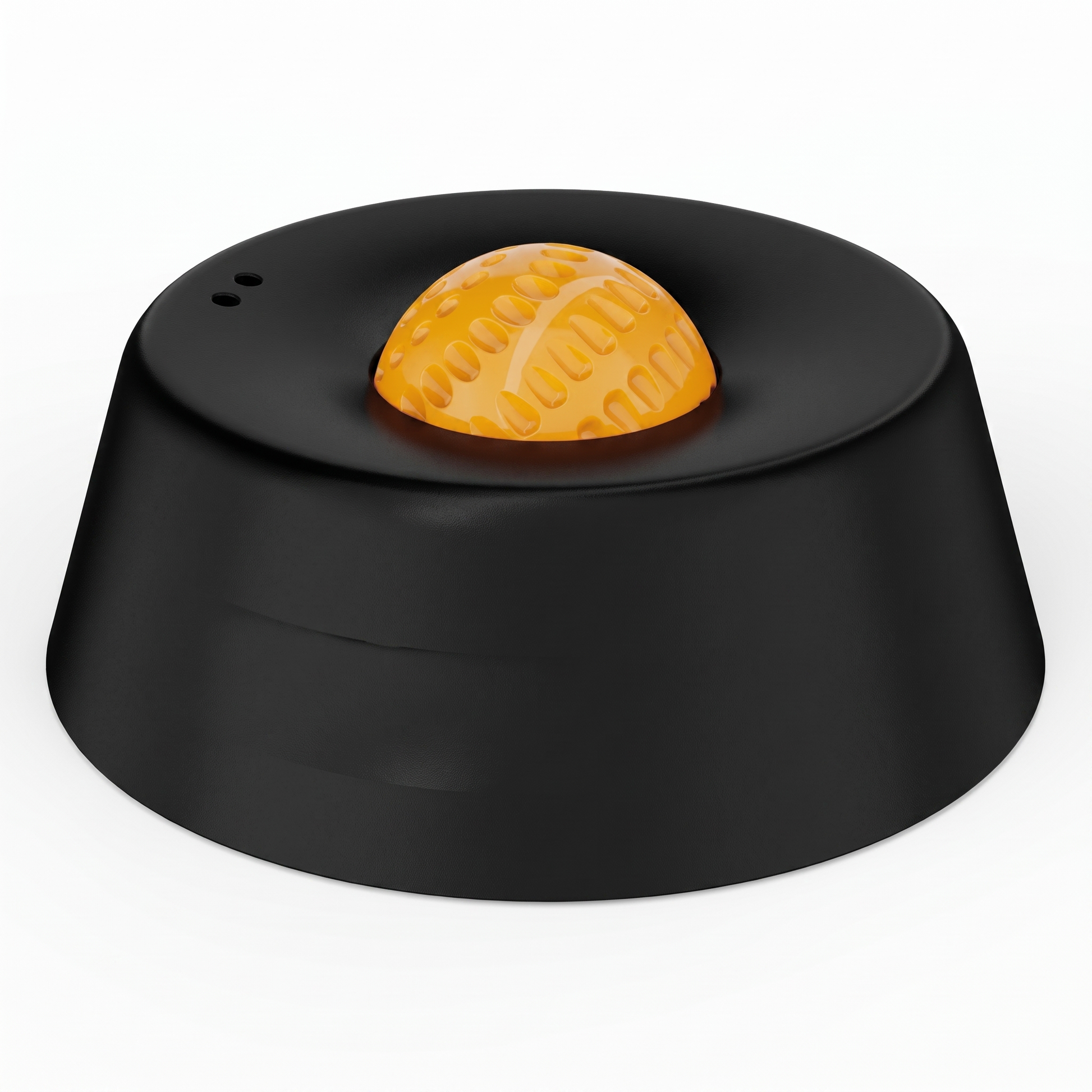 SlowLick zwart met oranje bal