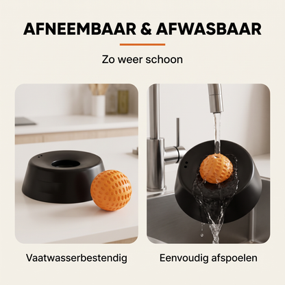SlowLick afneembaar en afwasbaar