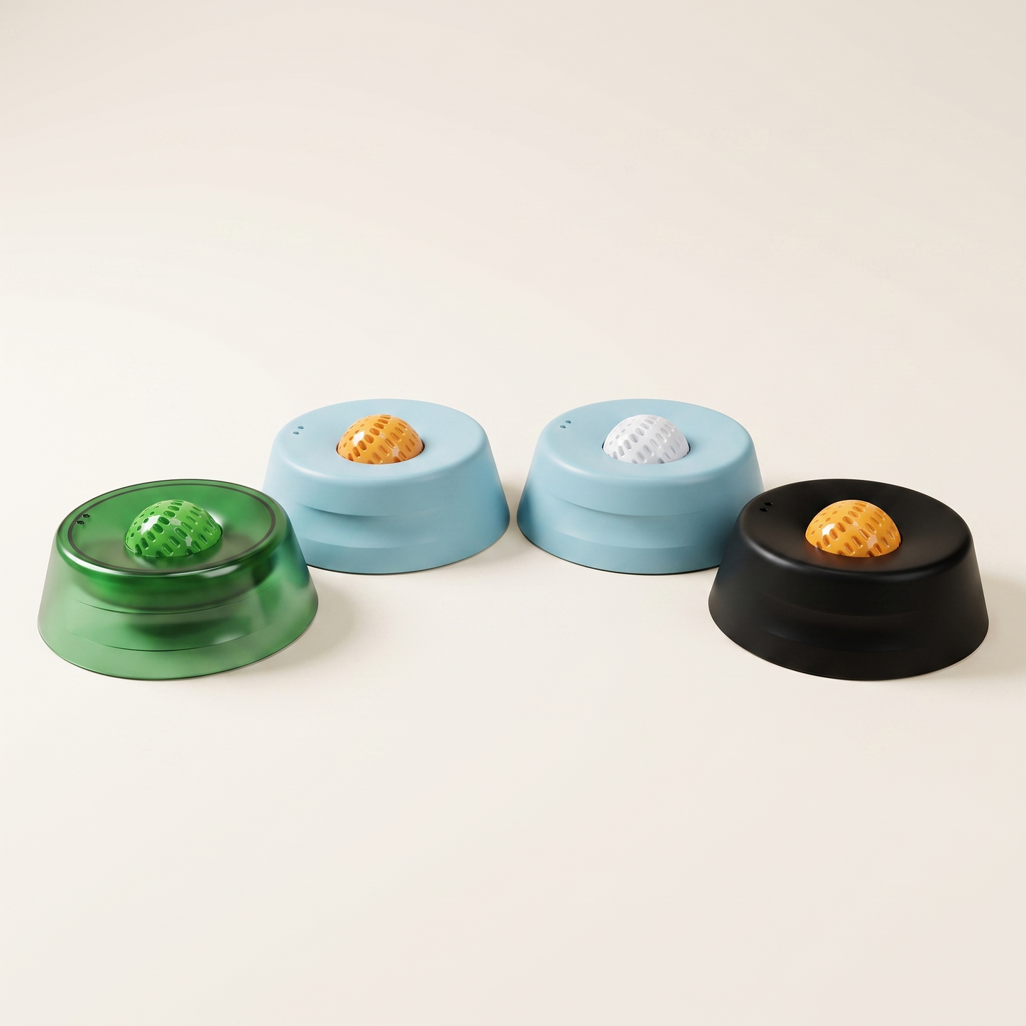 SlowLick alle vier kleuren