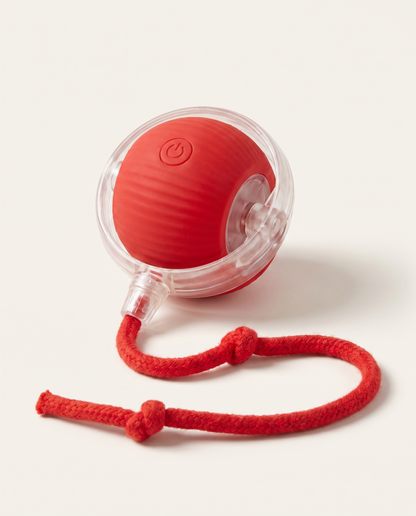PawChaser zelfrollende bal rood