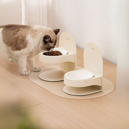 Kattenkom Keramiek Verhoogd | Nekbescherming & Stevig Ontwerp