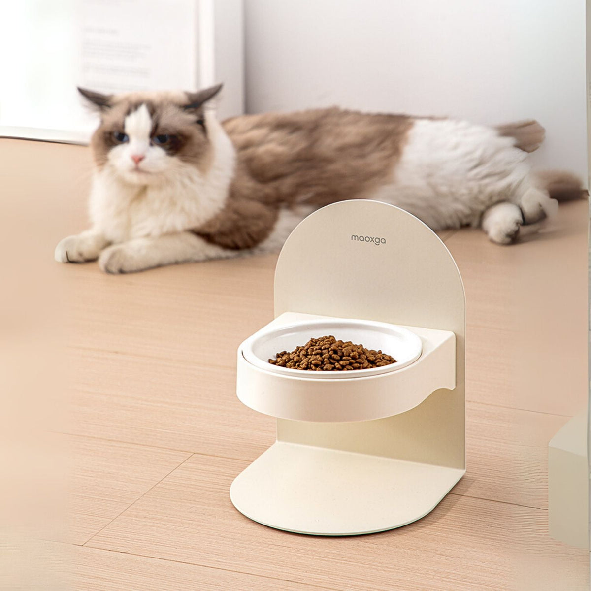 Kattenkom Keramiek Verhoogd | Nekbescherming & Stevig Ontwerp