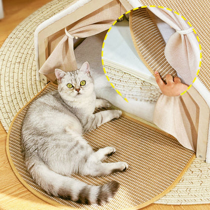 XL Kattenvilla met Krabdak